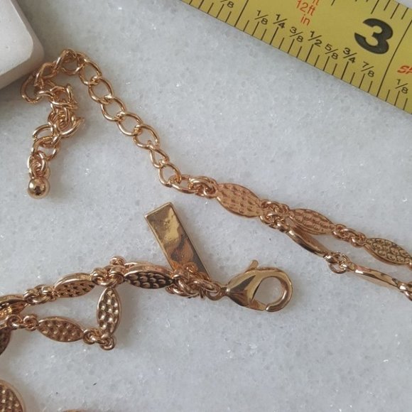 I.N.C. Gold-Tone Beaded Double Long Layer Necklace - Picture 5 of 5